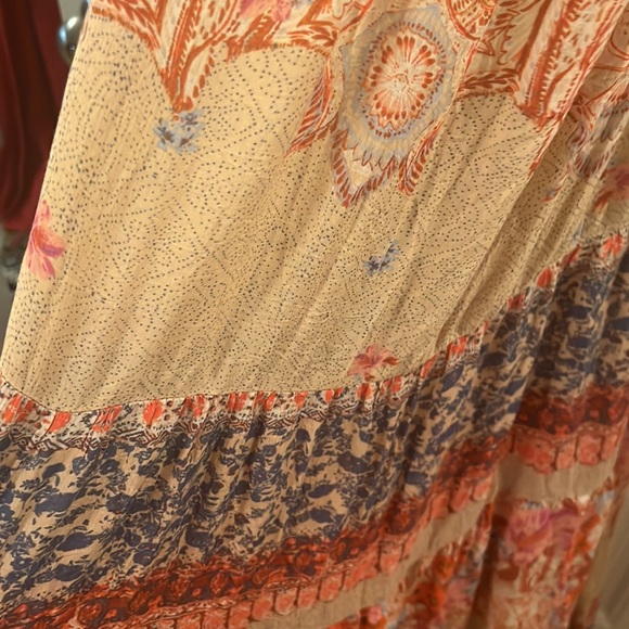 Free People intimates Maxi Medium is Orange and Tan  Small is Blue and Purple - Picture 2 of 6